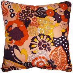 Vintage Cushions, Bespoke-Made Luxury Silk Pillow 'Modele Despose', Made in UK