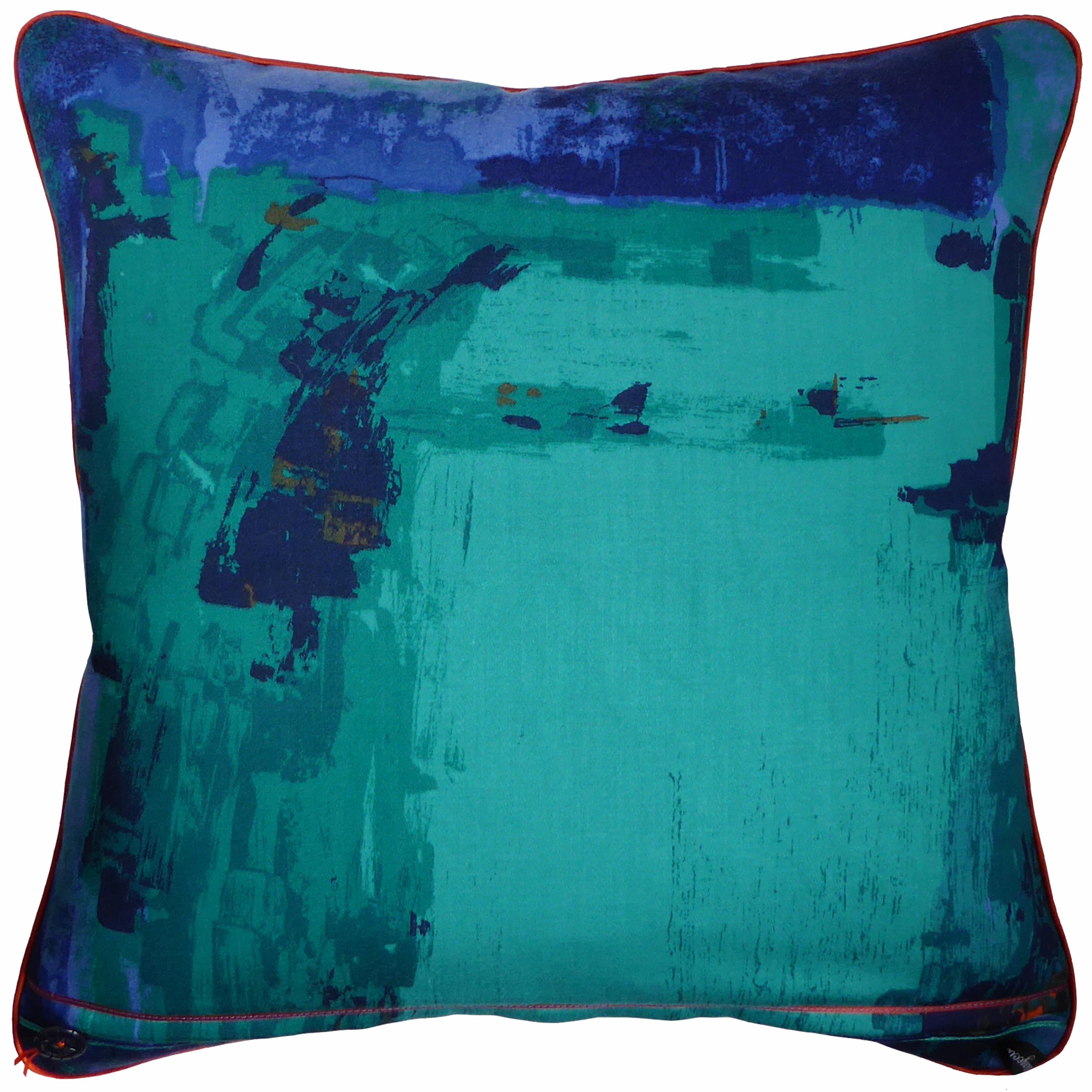 Romany
circa 1950
British bespoke made cushion created by using original vintage fabric designed by Francis Price in vibrant screen printed VAT colours
Provenance; Britain
Made by Nichollette Yardley-Moore
Vintage cushions
Cotton furnishing fabric