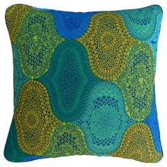 Retro Cushions Bespoke Made Midcentury Fabric Pillow Alhambra Made in London