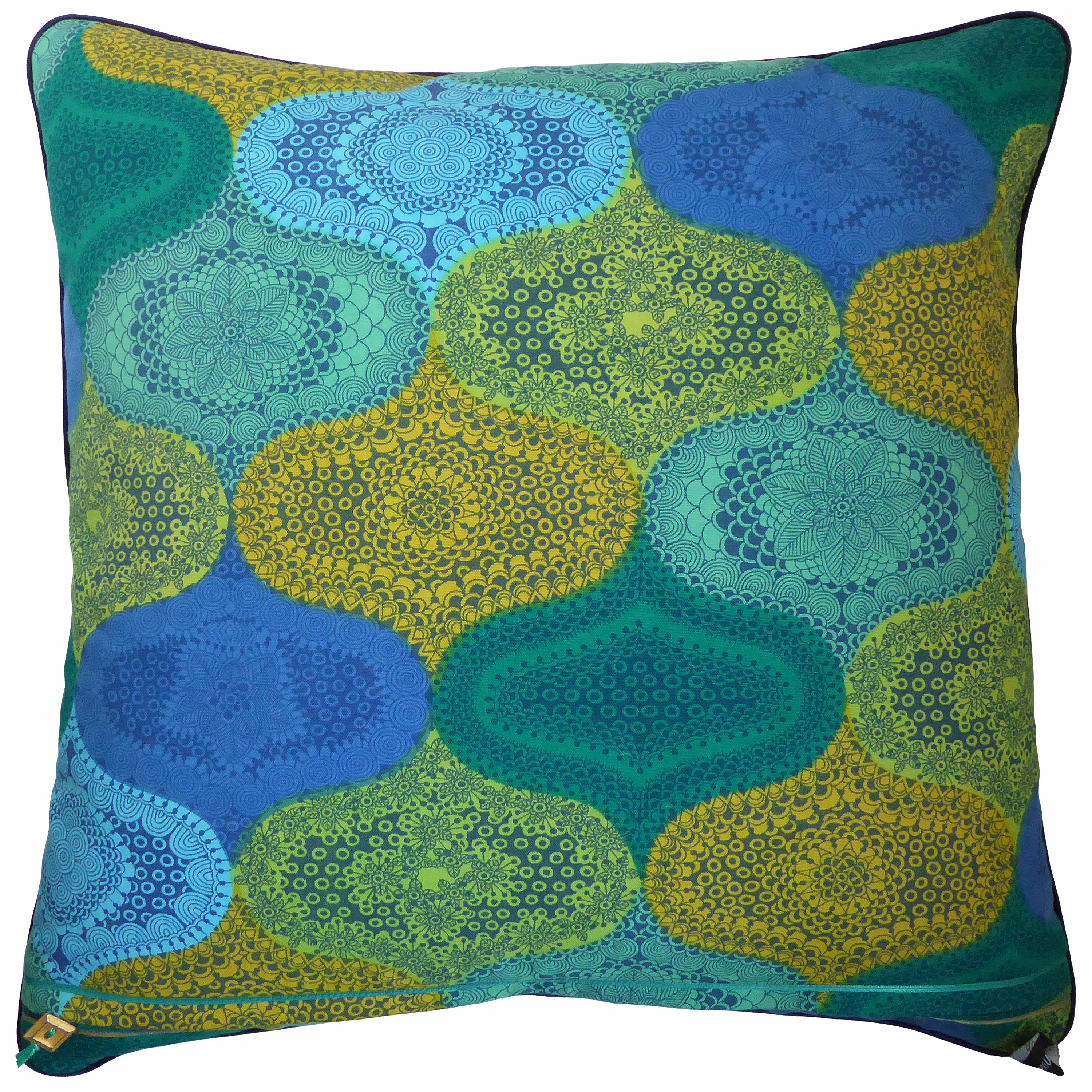 English ‘Vintage Cushions’ Luxury Bespoke-Made Pillow �‘Alhambra', Made in London