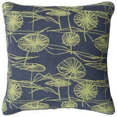 'Vintage Cushions' Luxury Bespoke-made Pillow 'Blackened Spokes' Made in London