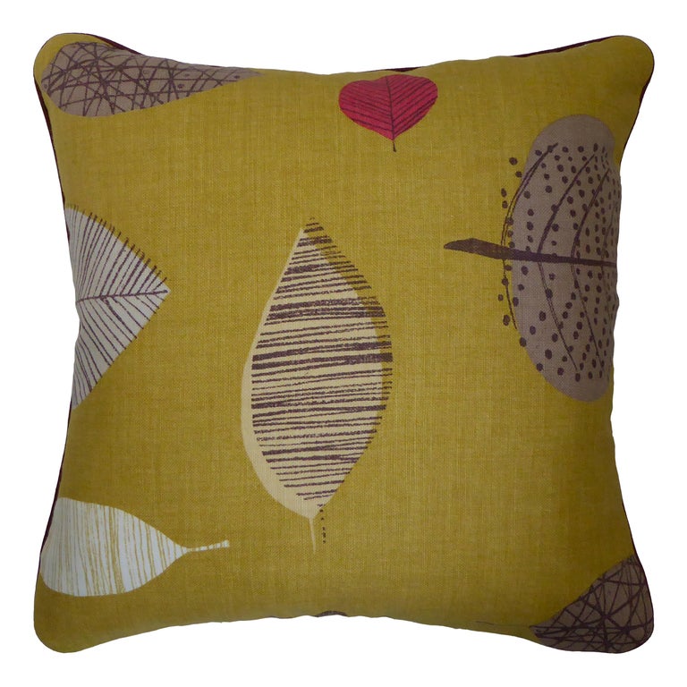 ‘Vintage Cushions’ Luxury BespokeMade Pillow 'Perry Green' Made in