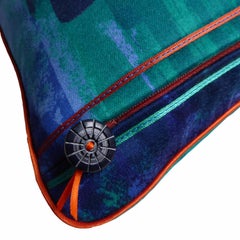 ‘Vintage Cushions’ Luxury Bespoke-Made Pillow ‘Romany', Made in London