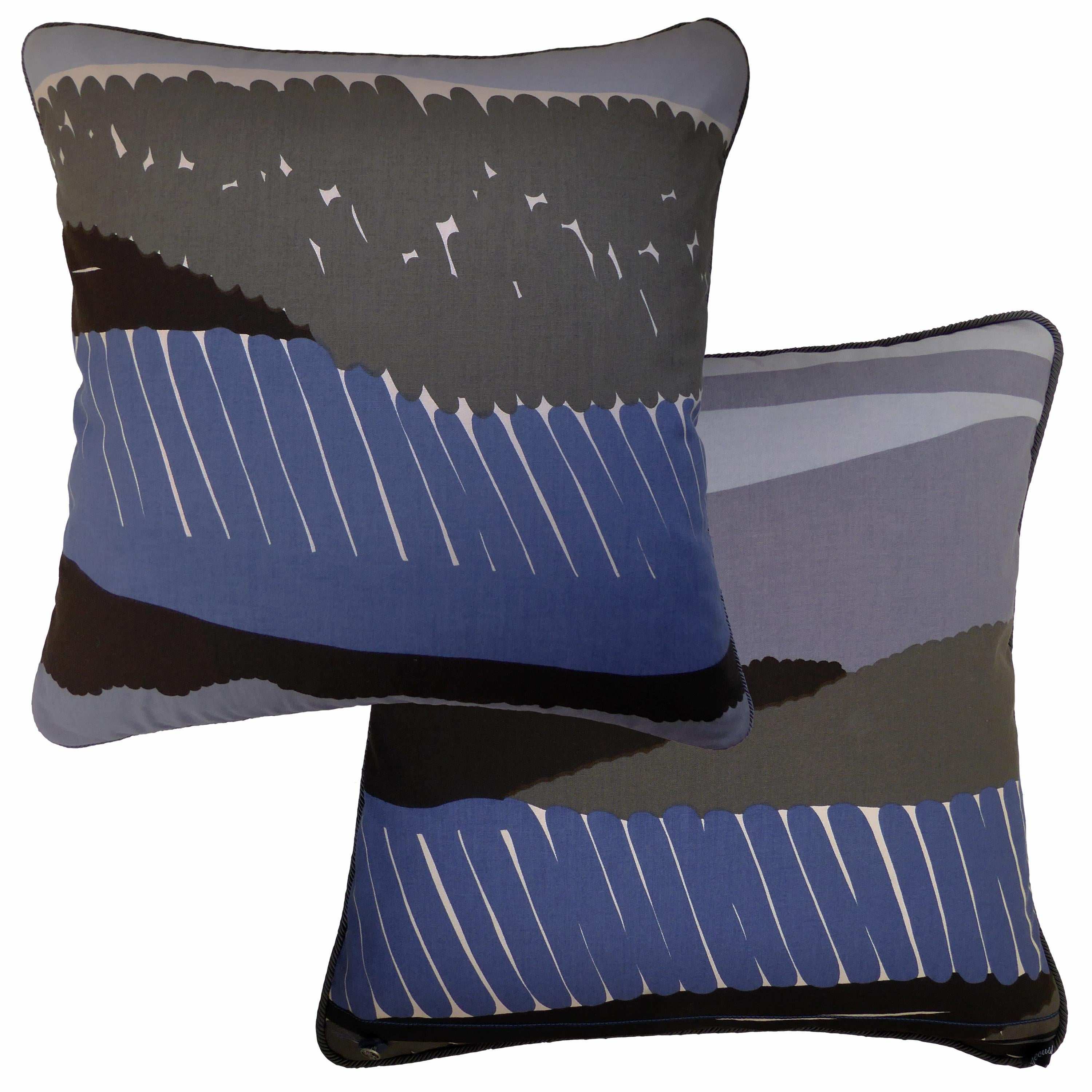 Swedish ‘Vintage Cushions’ Luxury Bespoke Midcentury Pillow 'Verner', Made in London