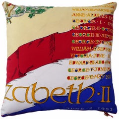 'Vintage Cushions' Luxury Bespoke Pillow ‘Duke of Edinburgh 1953', Made in UK