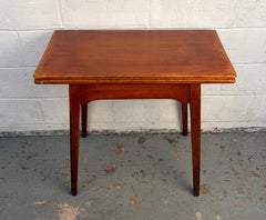 Vintage Cushman "Colonial Creations" Pivot-Top Game Table