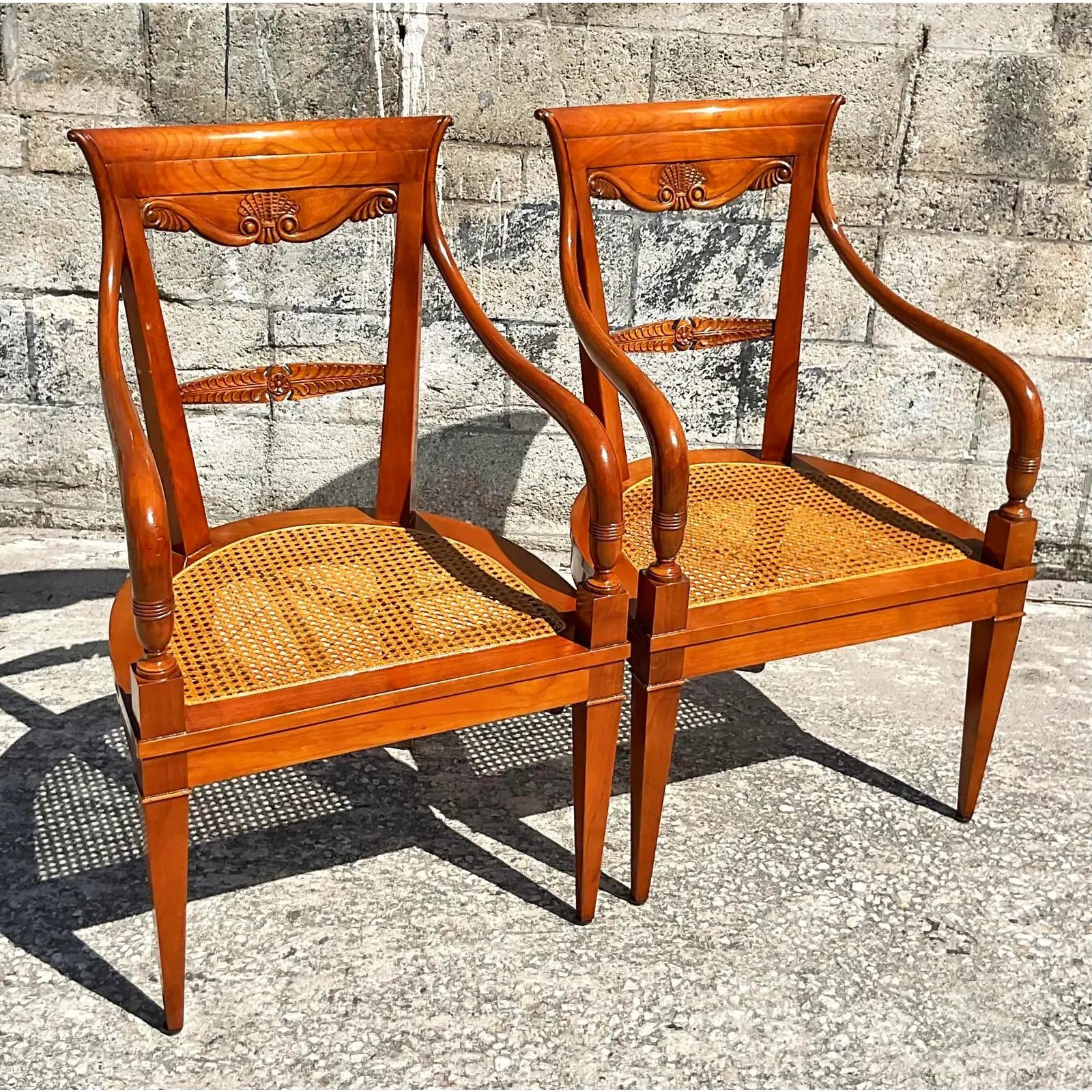 20th Century Vintage Custom Built KPS Group Arm Chairs - a Pair For Sale