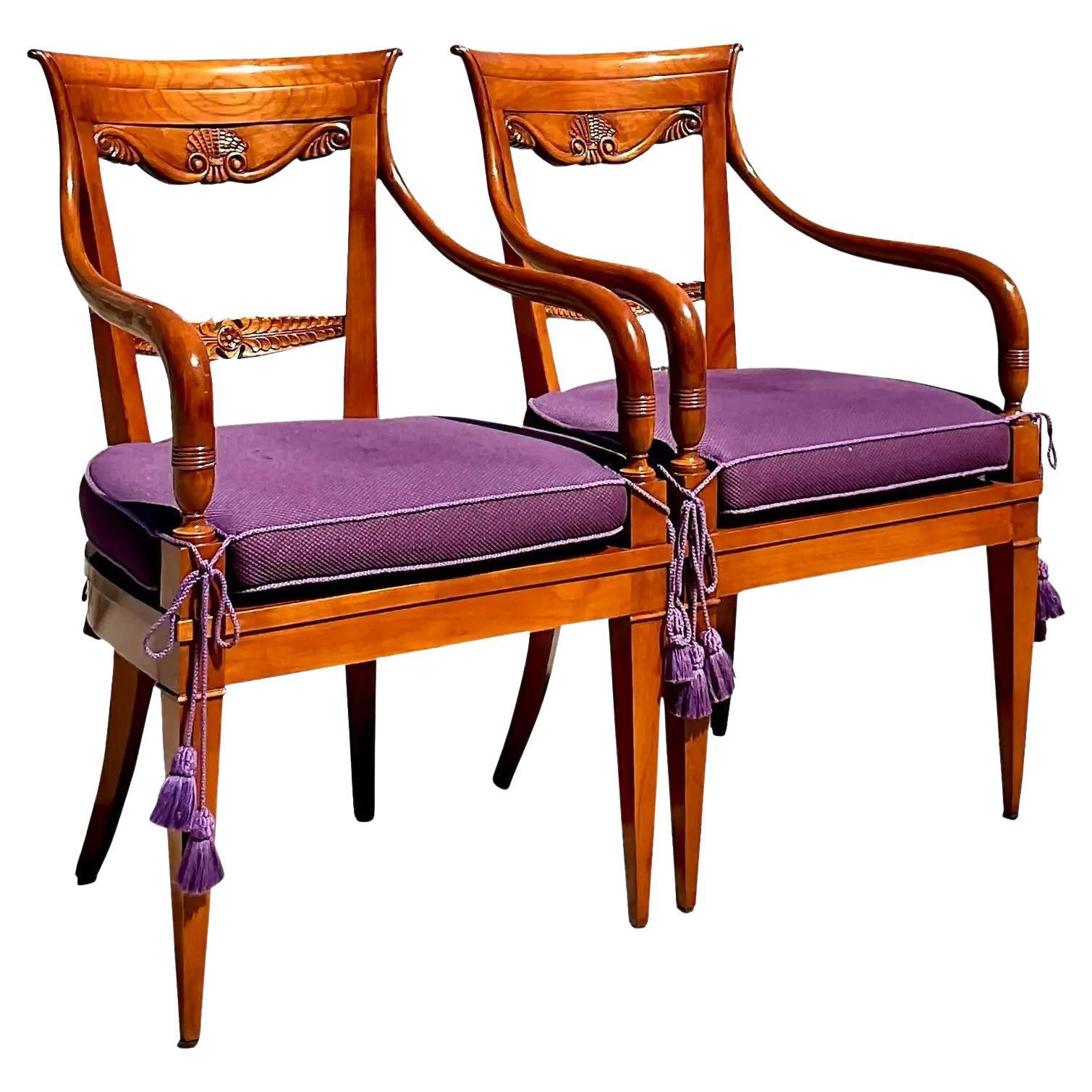 Vintage Custom Built KPS Group Arm Chairs - a Pair For Sale