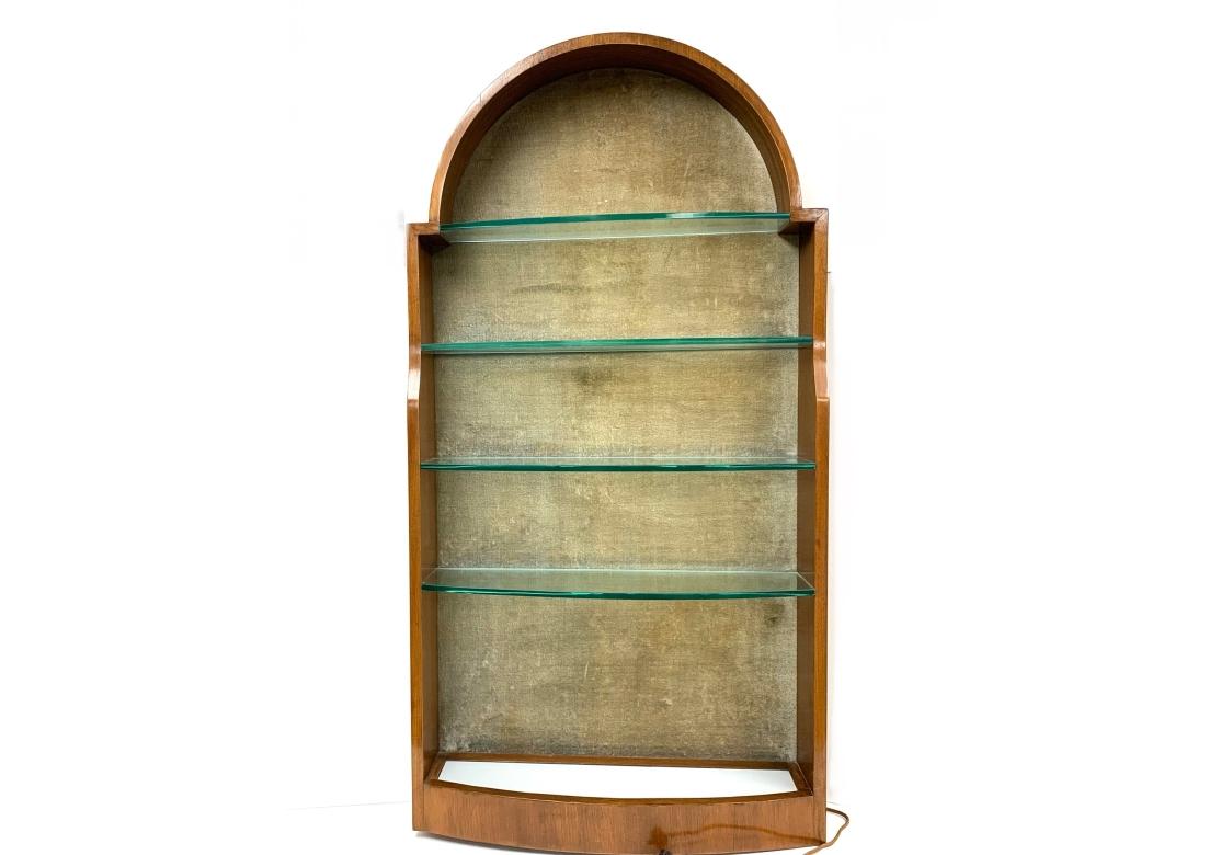 Vintage By  Elektrifizierte Wandvitrine mit 3/8