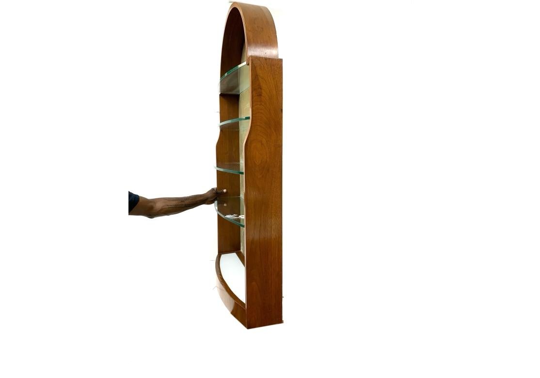 Vintage By  Elektrifizierte Wandvitrine mit 3/8