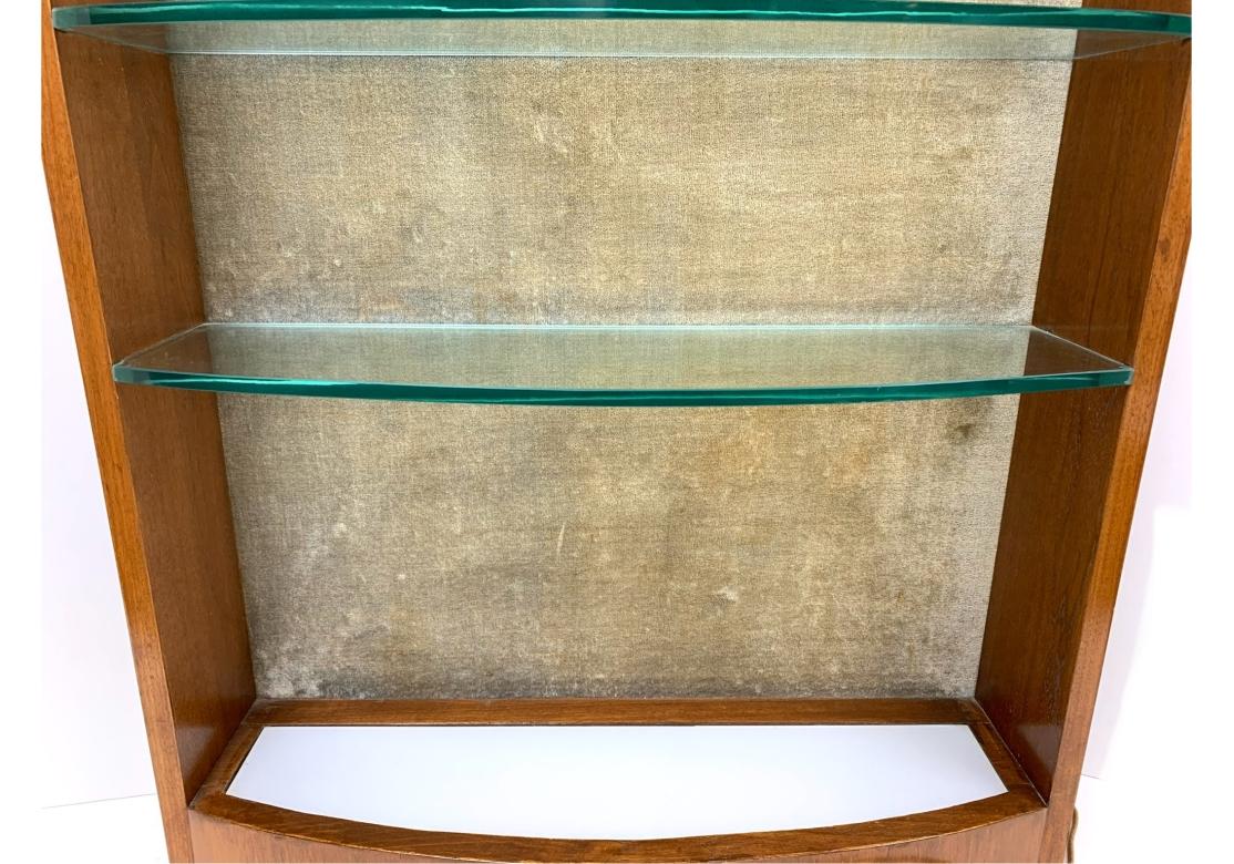 Vintage By  Elektrifizierte Wandvitrine mit 3/8