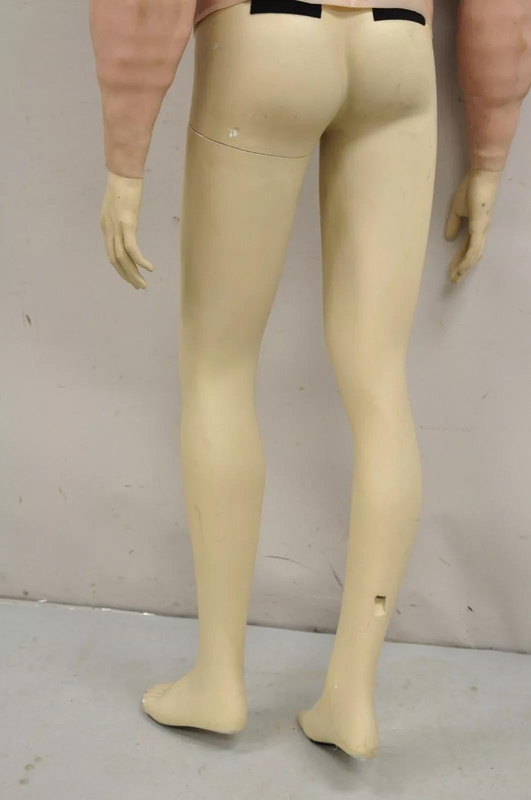 Maniquí de Silicona Fake Muscle Suit Cosplay Vintage Custom Full Size Male Figure en venta 5