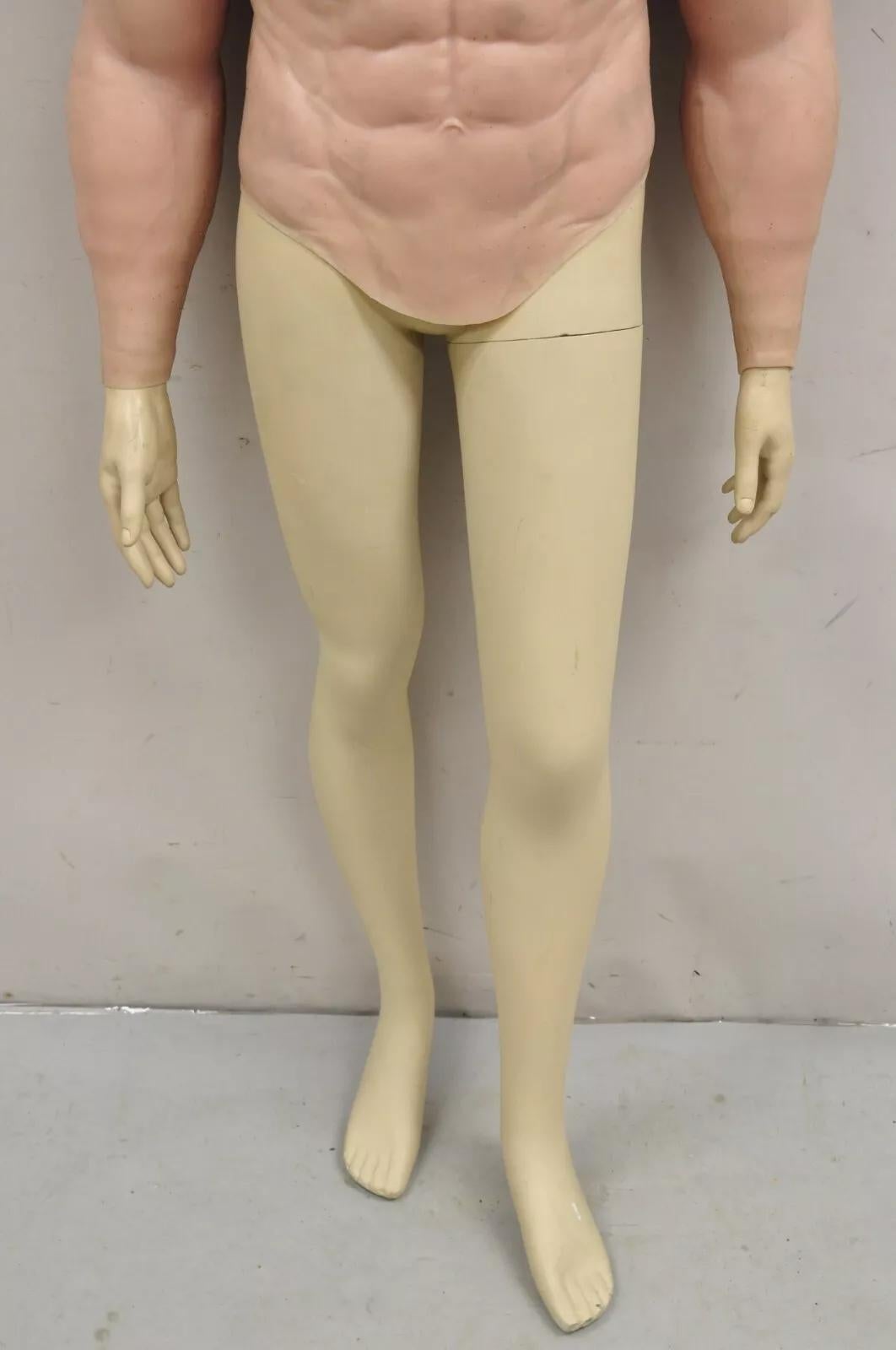 Maniquí de Silicona Fake Muscle Suit Cosplay Vintage Custom Full Size Male Figure en Bueno estado para la venta en Philadelphia, PA