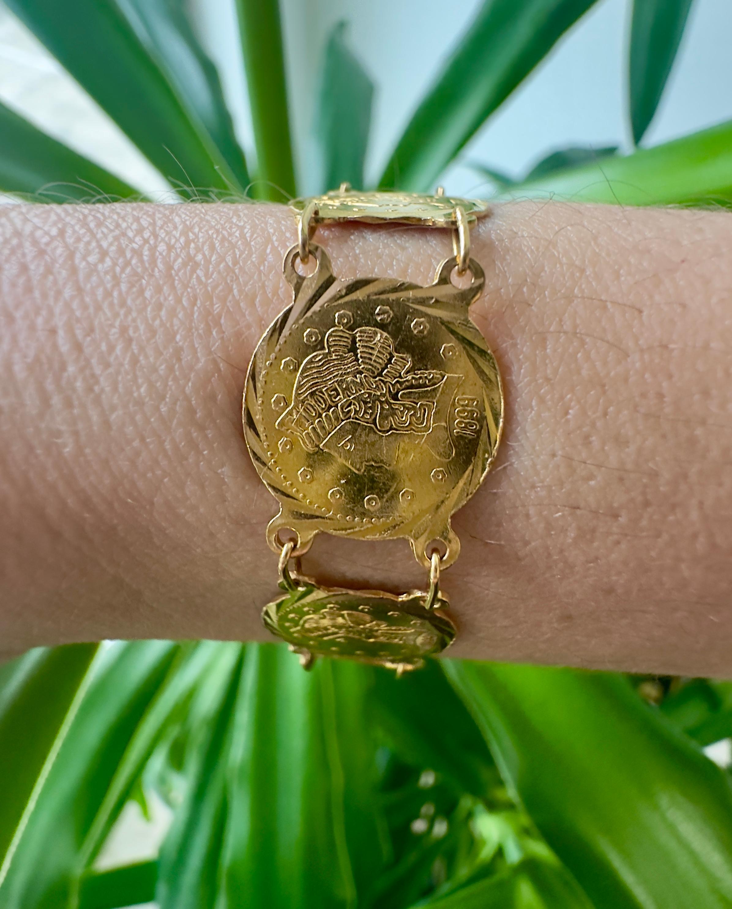 Vintage Custom-Made 22k Yellow Gold 