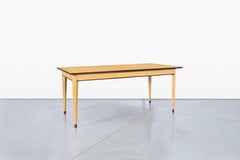 Vintage Custom-Made Birch Desk