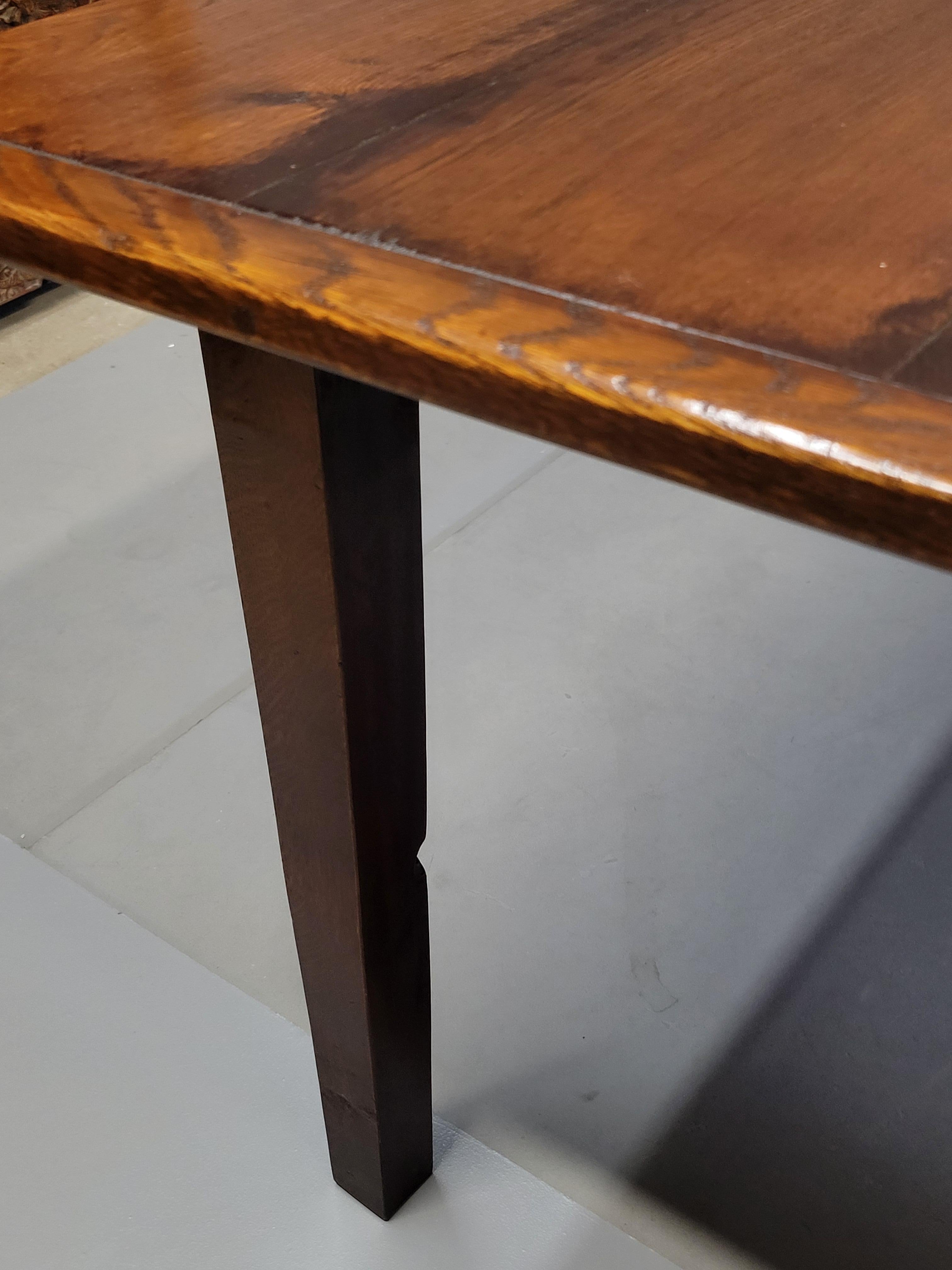 Vintage English Oak Farmhouse Table 6