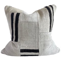 Vintage Custom Made Turkish Rug Pillow Double Sided