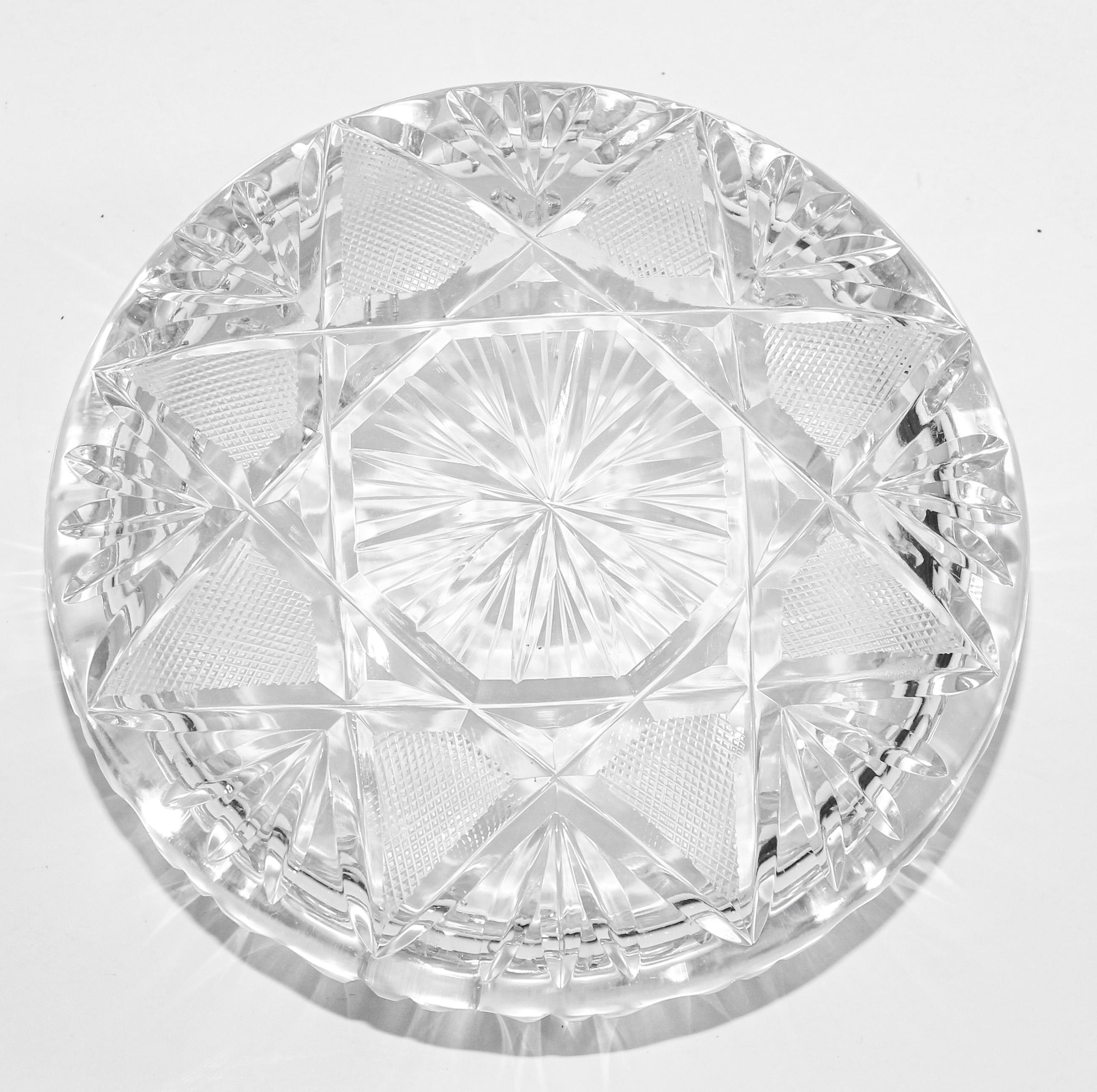 crystal ashtray value