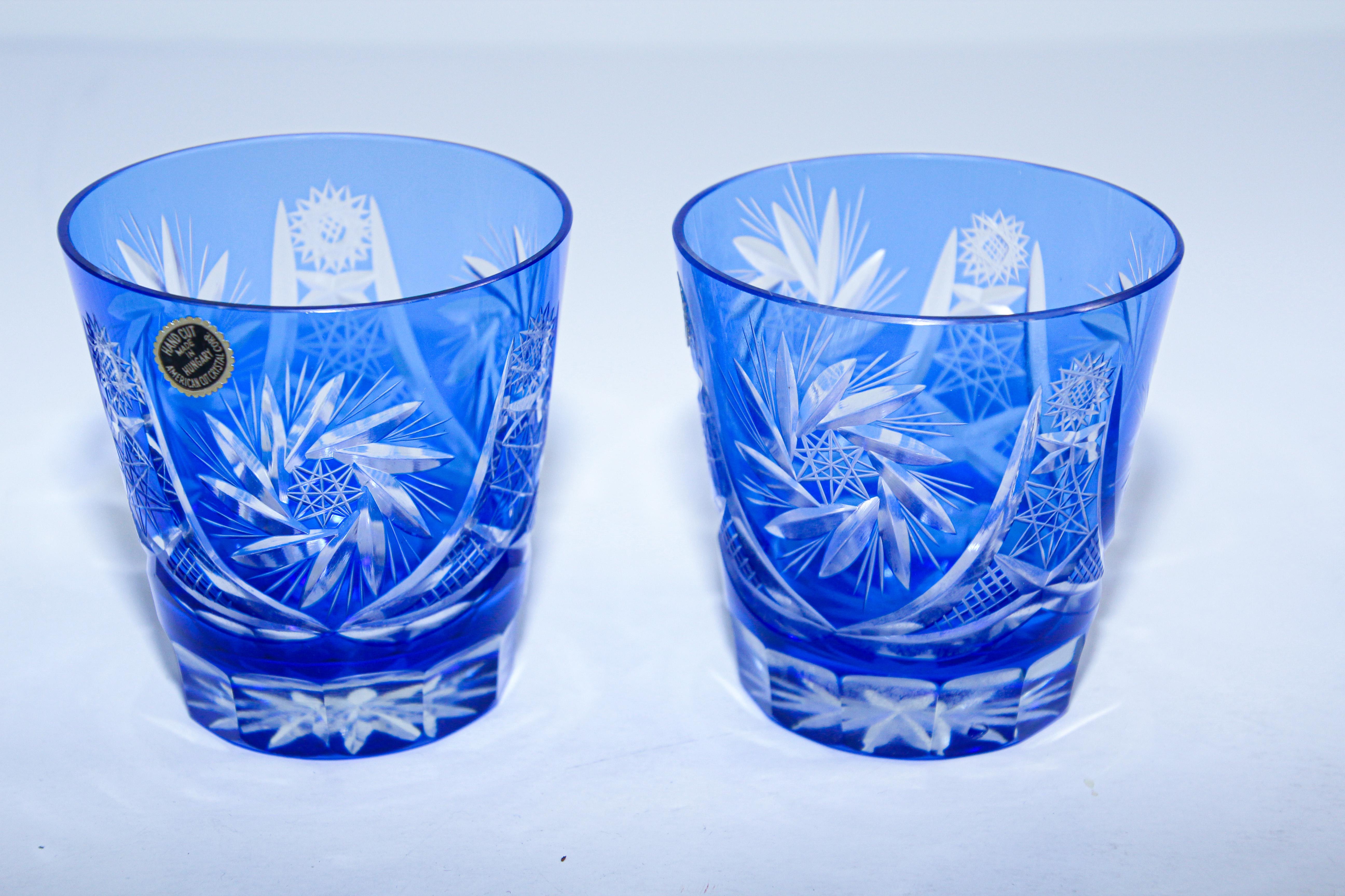 vintage baccarat tumblers