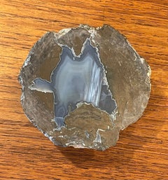 Vintage Cut Geode Briefbeschwerer