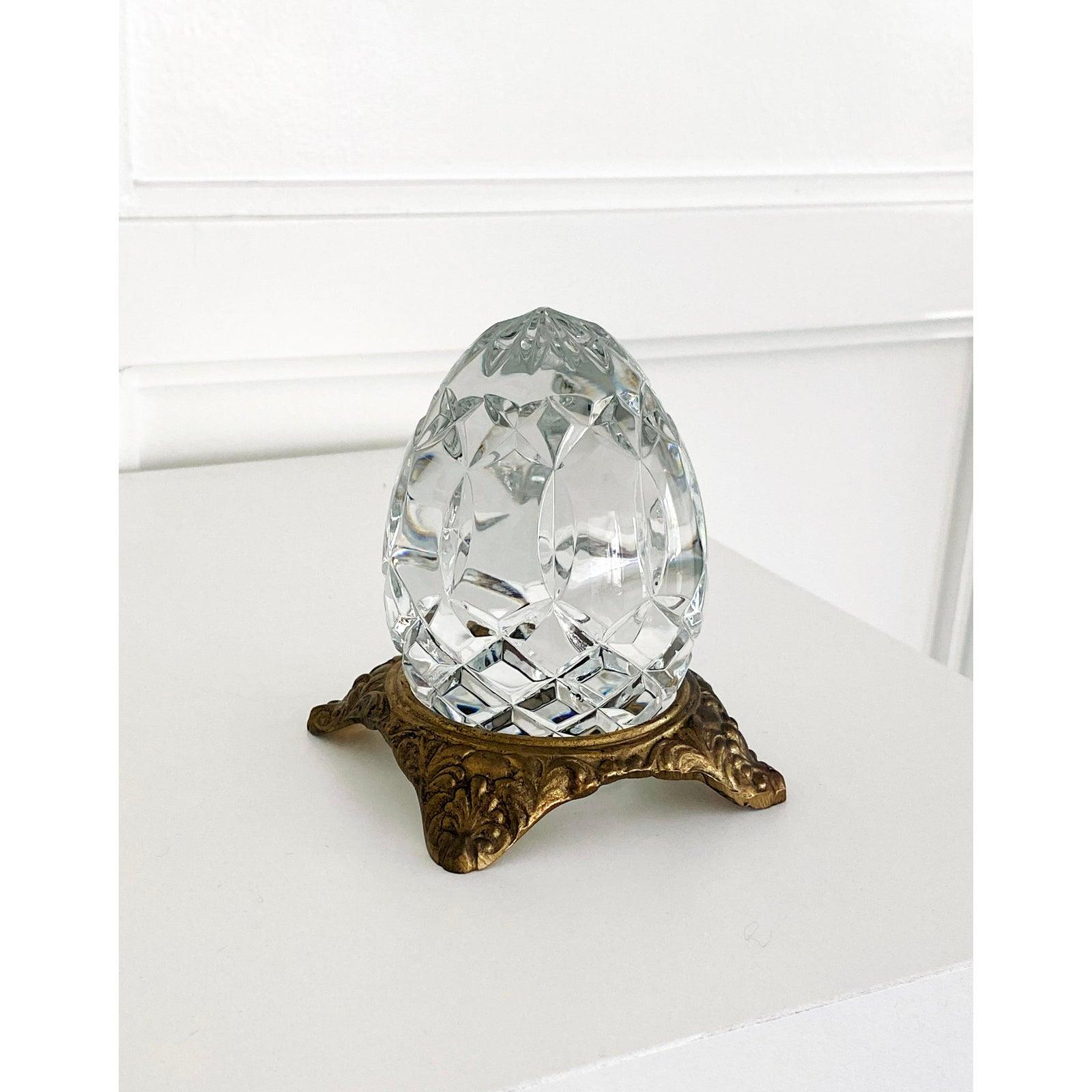 waterford crystal egg paperweight