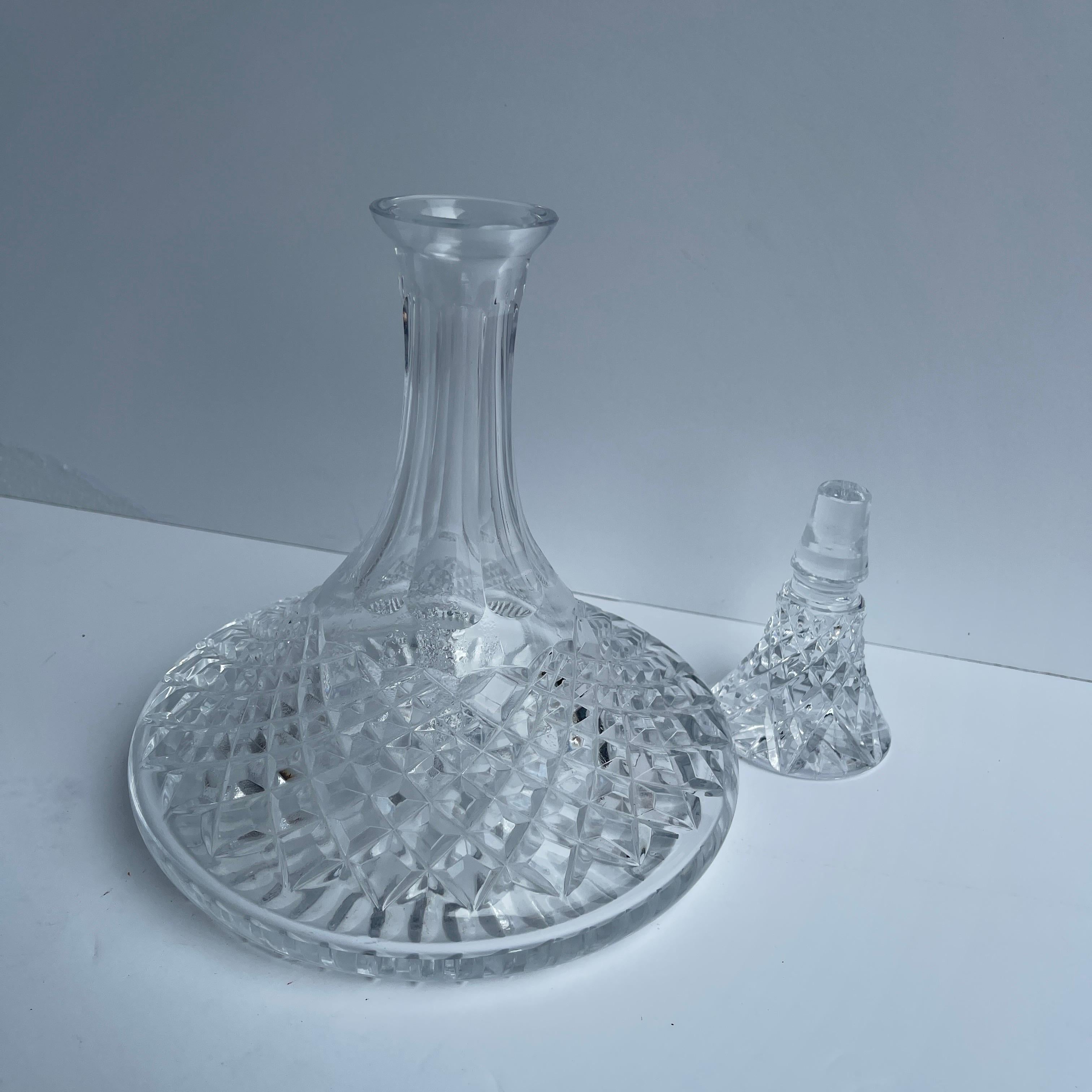 American Vintage Cut Glass Decanter, circa Early 1900's