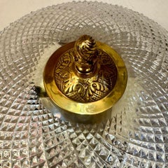 Vintage Cut Glass Fixture