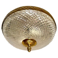 Vintage Cut Glass Fixture