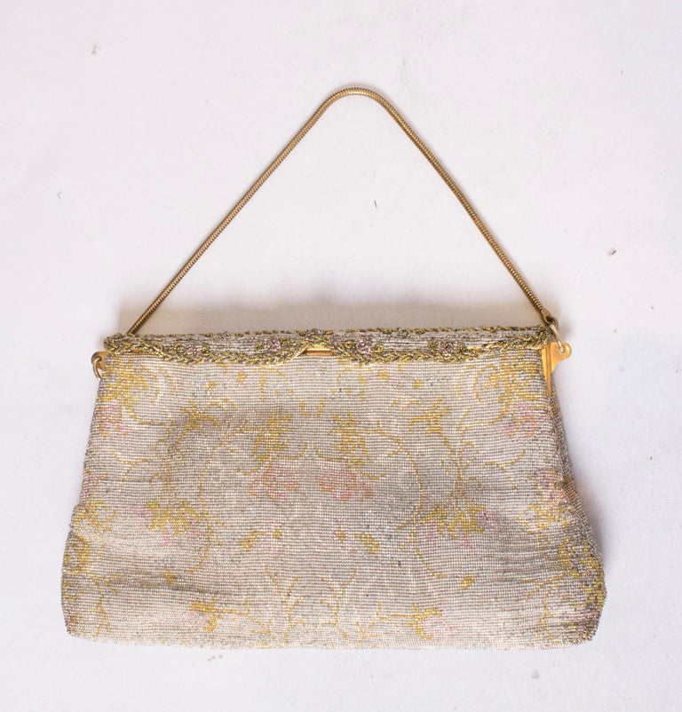 Vintage Cut Steel Handbag at 1stDibs