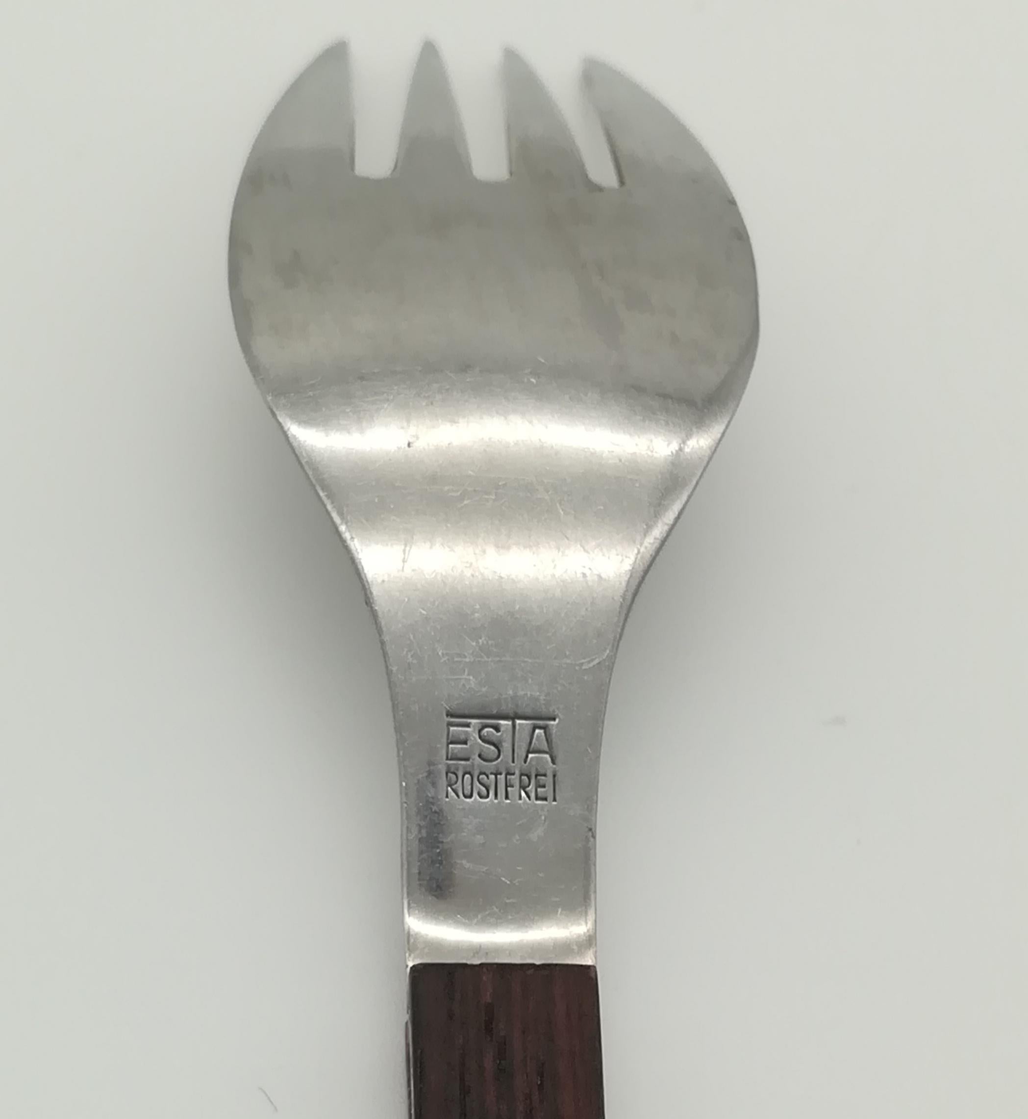 Vintage Cutlery Set by Helmut Alder for Esta, Sub-Brand of Amboss Austria For Sale 5