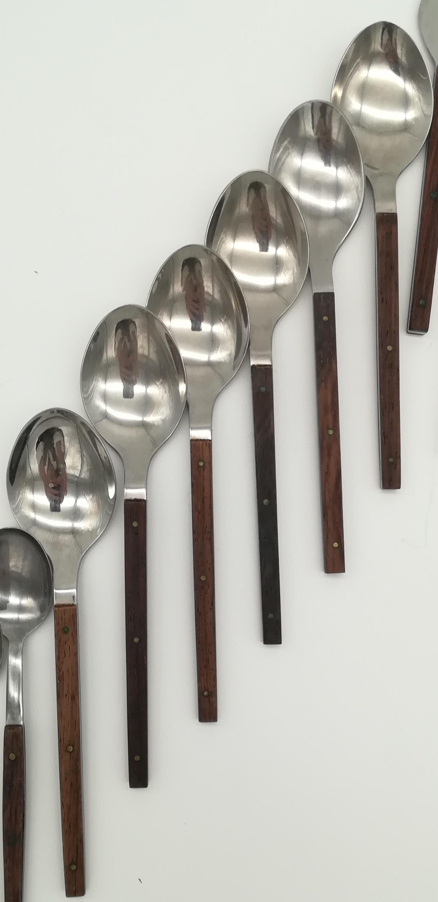 Austrian Vintage Cutlery Set by Helmut Alder for Esta, Sub-Brand of Amboss Austria For Sale