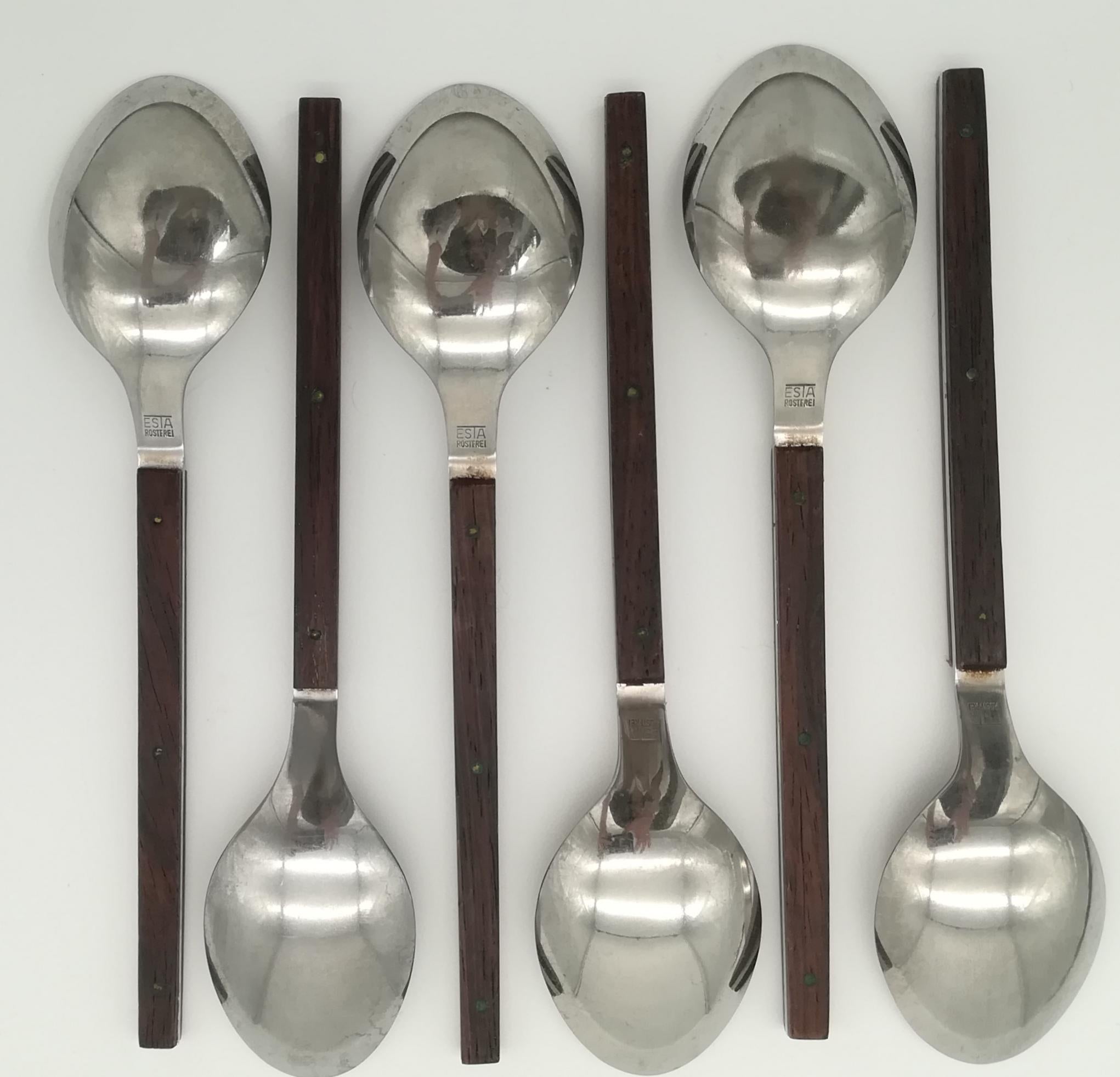 Vintage Cutlery Set by Helmut Alder for Esta, Sub-Brand of Amboss Austria For Sale 1