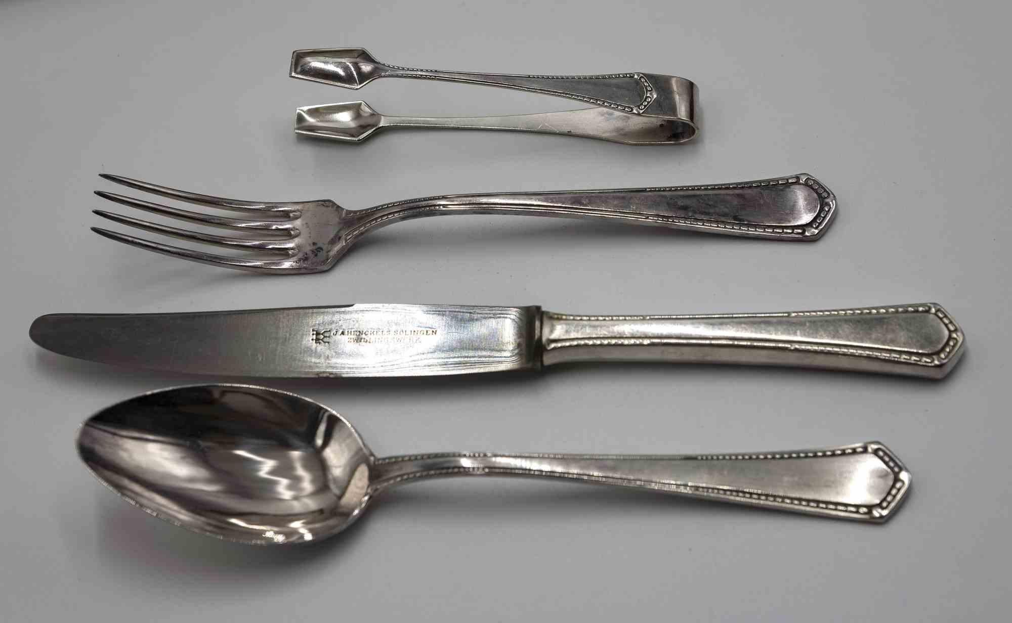 German Vintage Cutlery Set, Mid-20th Century For Sale
