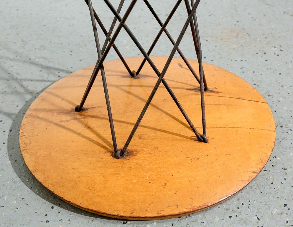 Vintage Cyclone Side Table by Isamu Noguchi for Knoll In Good Condition For Sale In Brooklyn, NY