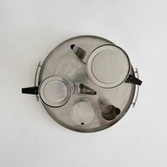 Service à café/thé vintage Cylinda Line d'Arne Jacobsen pour Stelton
