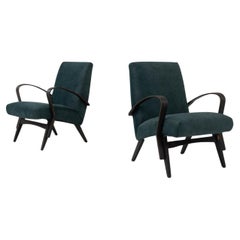 Vintage Czech Armchairs by Tatra, A Pair