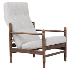 Vintage Czech Reclining Armchair