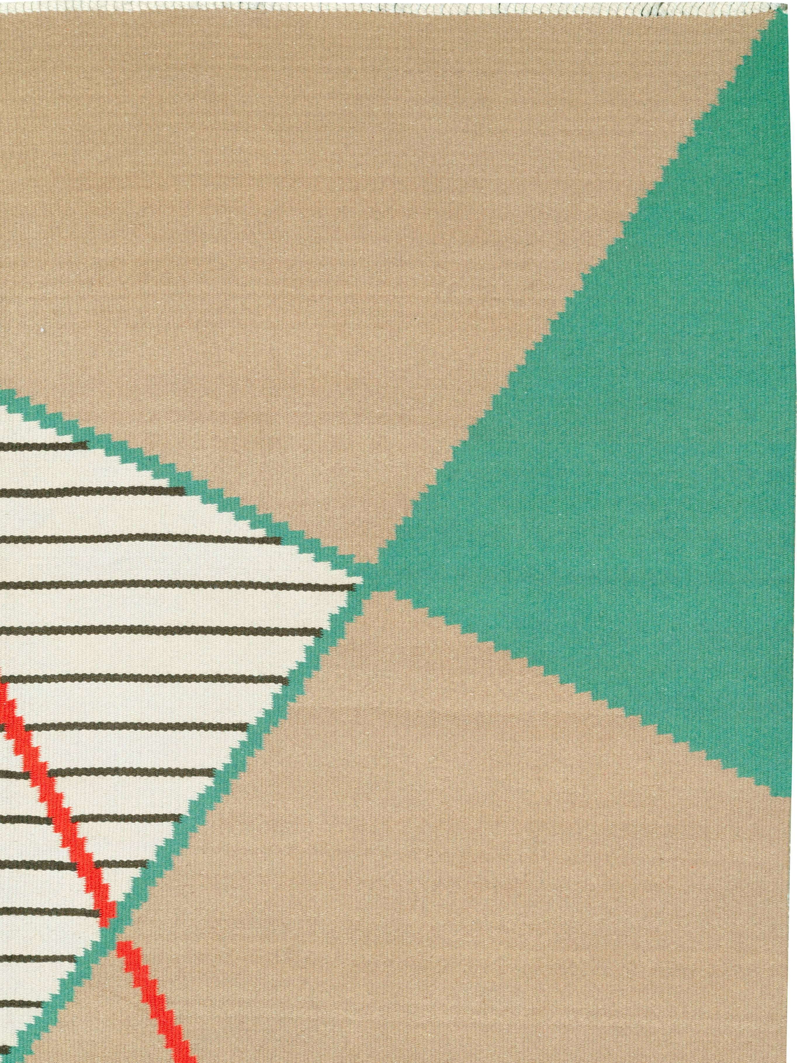 Kilim checo vintage tejido plano Sueco en venta