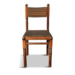 Vintage Czech Oak Dining Chairs from Drevounia, 1980s, Set of 6