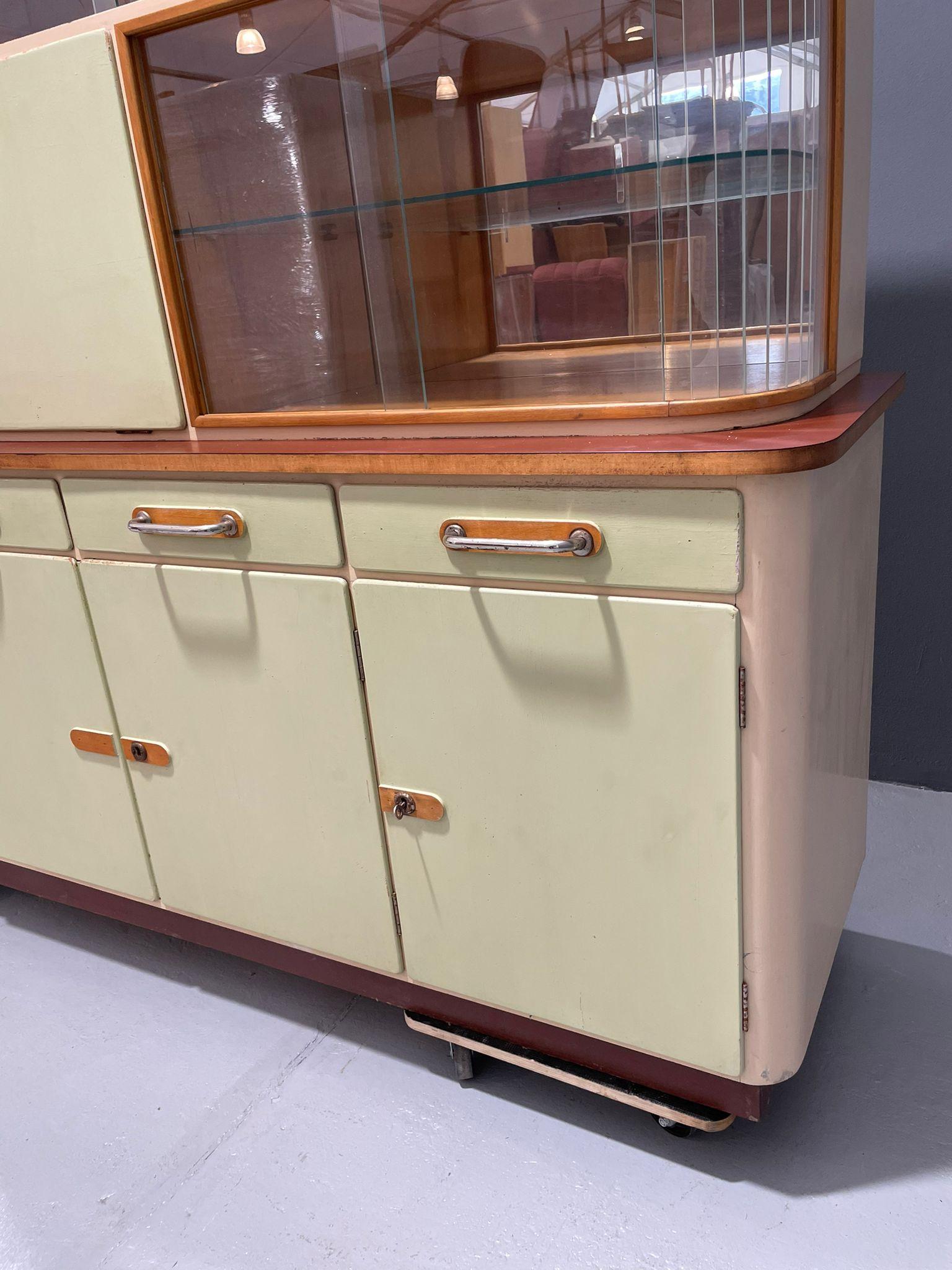 Vintage Czechoslovak Buffet Cabinet by Tatra Nábytok – 1960s Mid-Century For Sale 7
