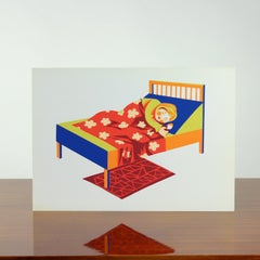 Vintage Czechoslovakian Pop Art Style Wall Panel (1960s)