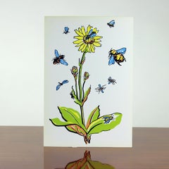 Vintage Czechoslovakian Pop Art Style Wall Panel (1960s)