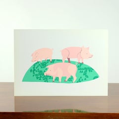 Vintage Czechoslovakian Pop Art Style Wall Panel (1960s)