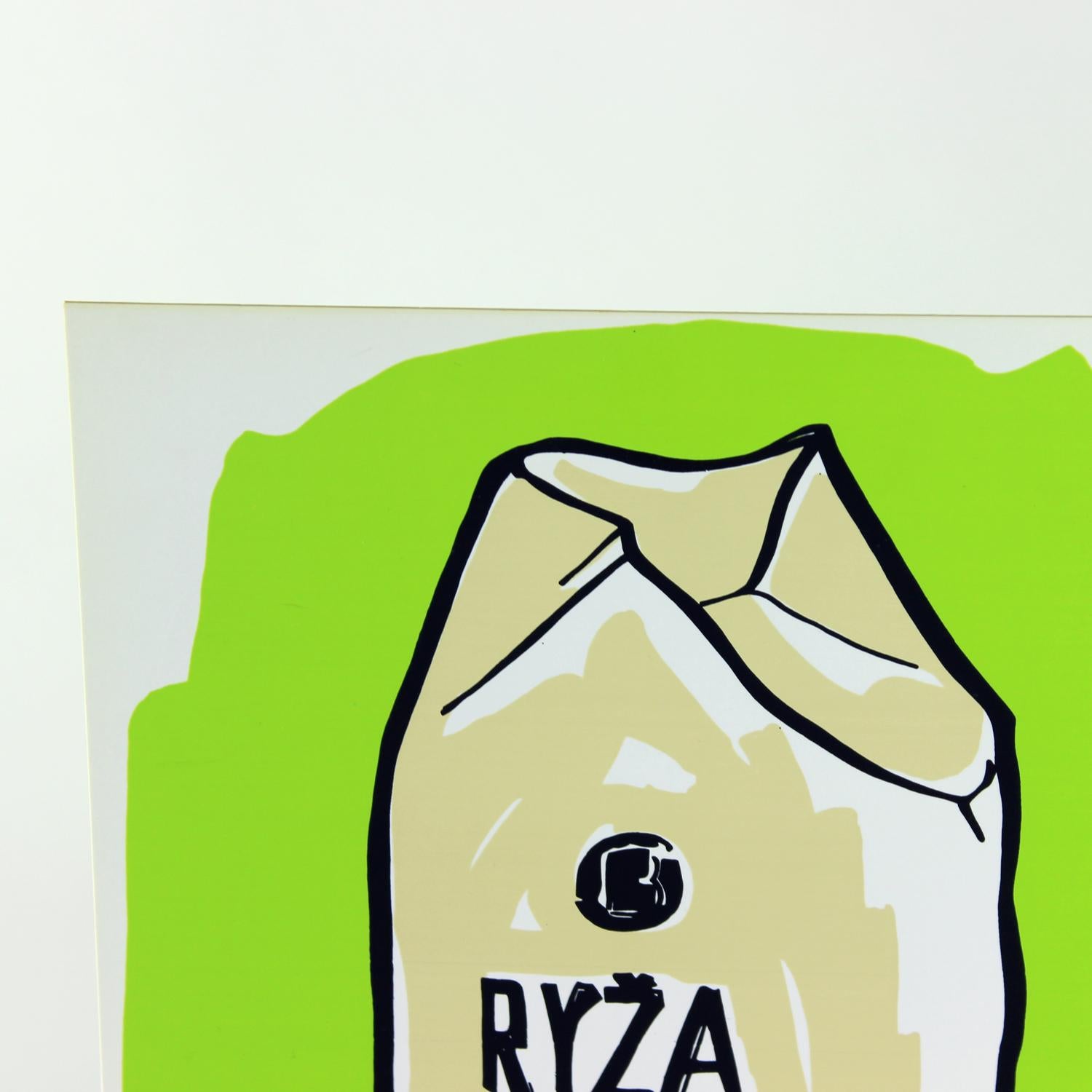 Vintage tschechoslowakischen Pop-Art-Stil Wandplatte (1960er Jahre) (Mitte des 20. Jahrhunderts) im Angebot