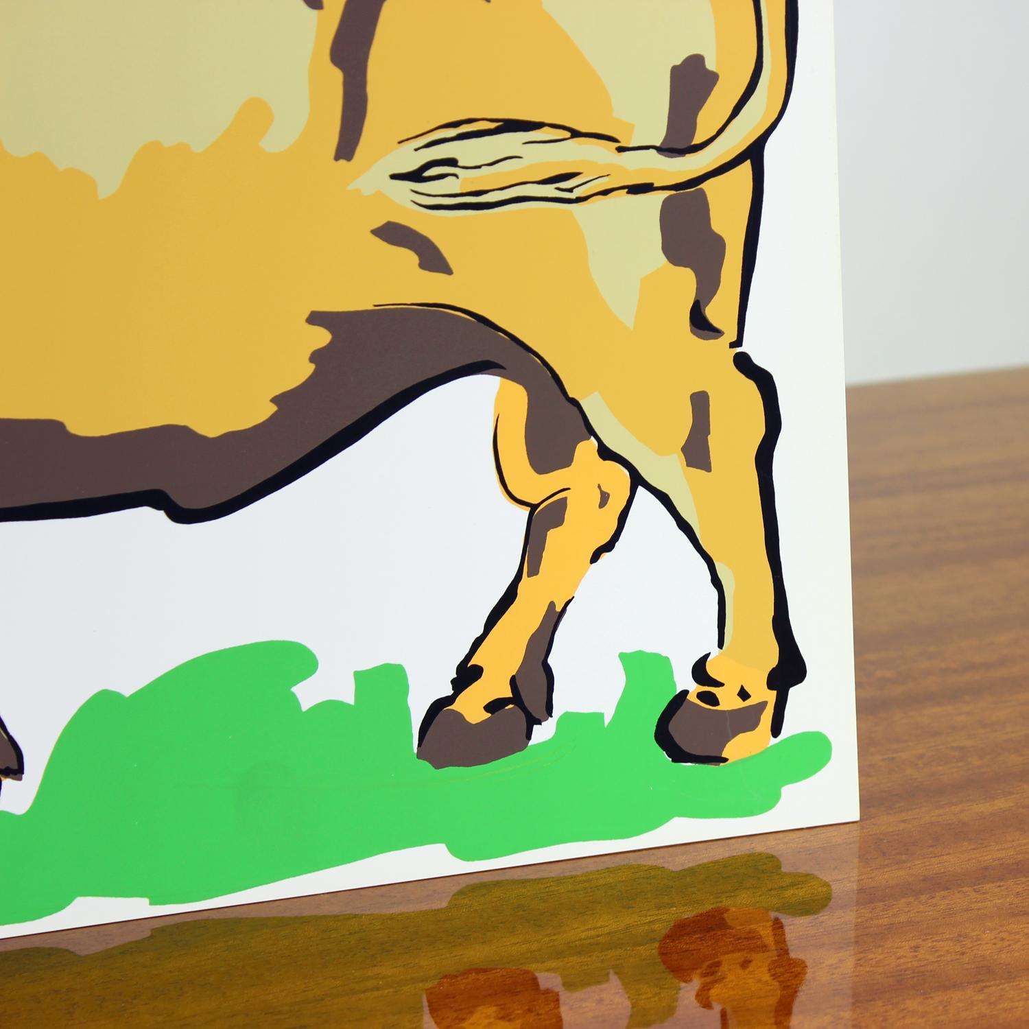 Vintage tschechoslowakischen Pop-Art-Stil Wandplatte (1960er Jahre) (Mitte des 20. Jahrhunderts) im Angebot