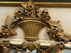 Vintage D. Milch & Son Inc  Gilded Hall Wall Mirror