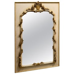 Vintage D. Milch & Son Inc  Gilded Hall Wall Mirror