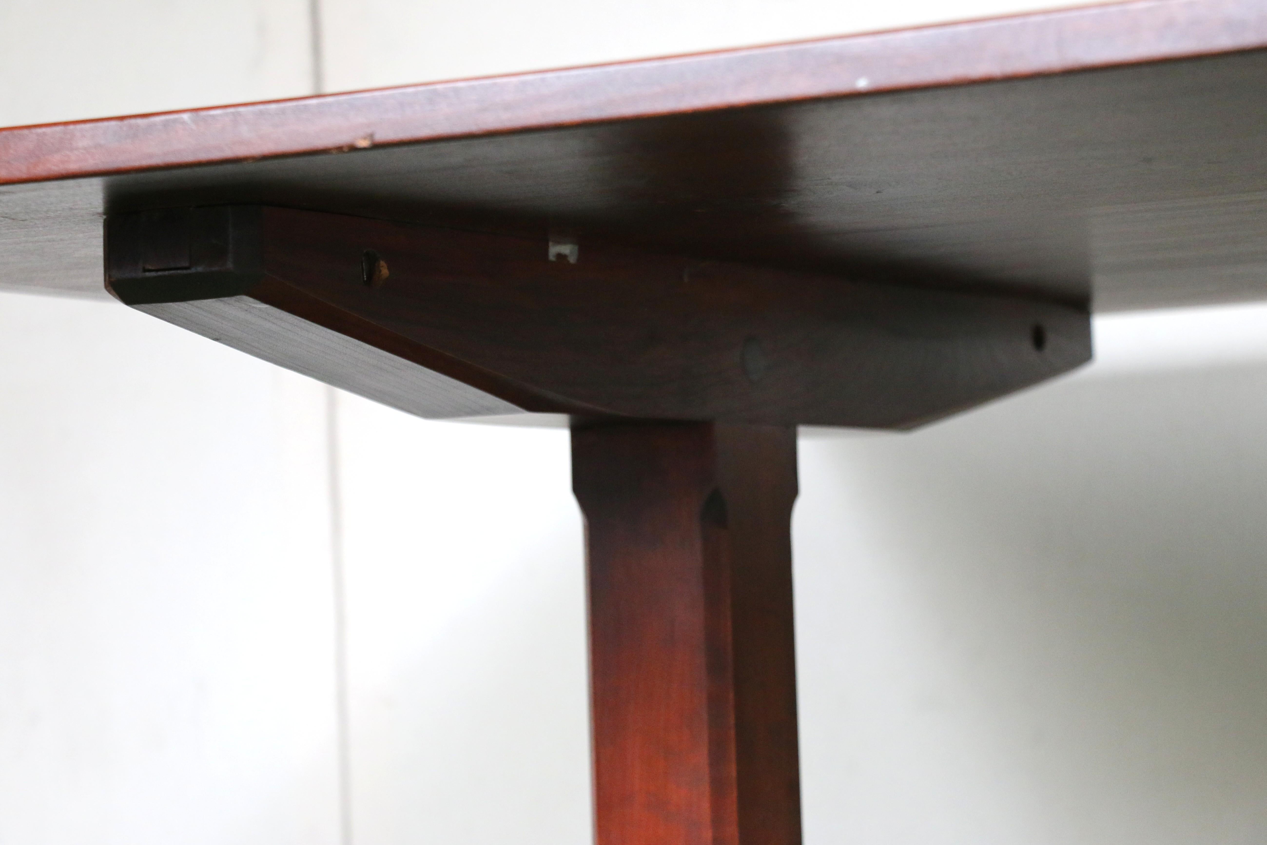 Vintage D R Dimes Cherry Dining Table For Sale 10