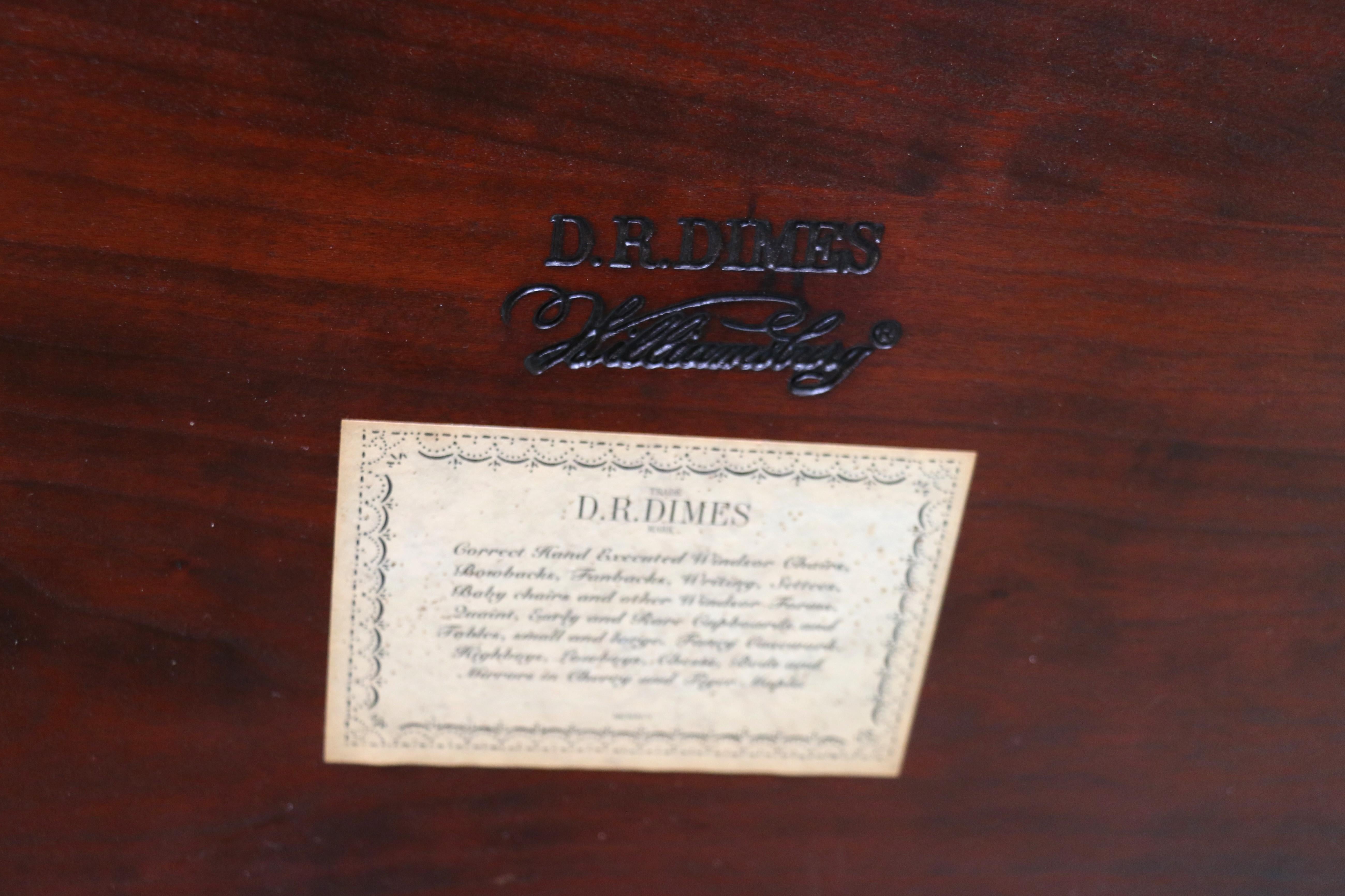Vintage D R Dimes Cherry Dining Table For Sale 12