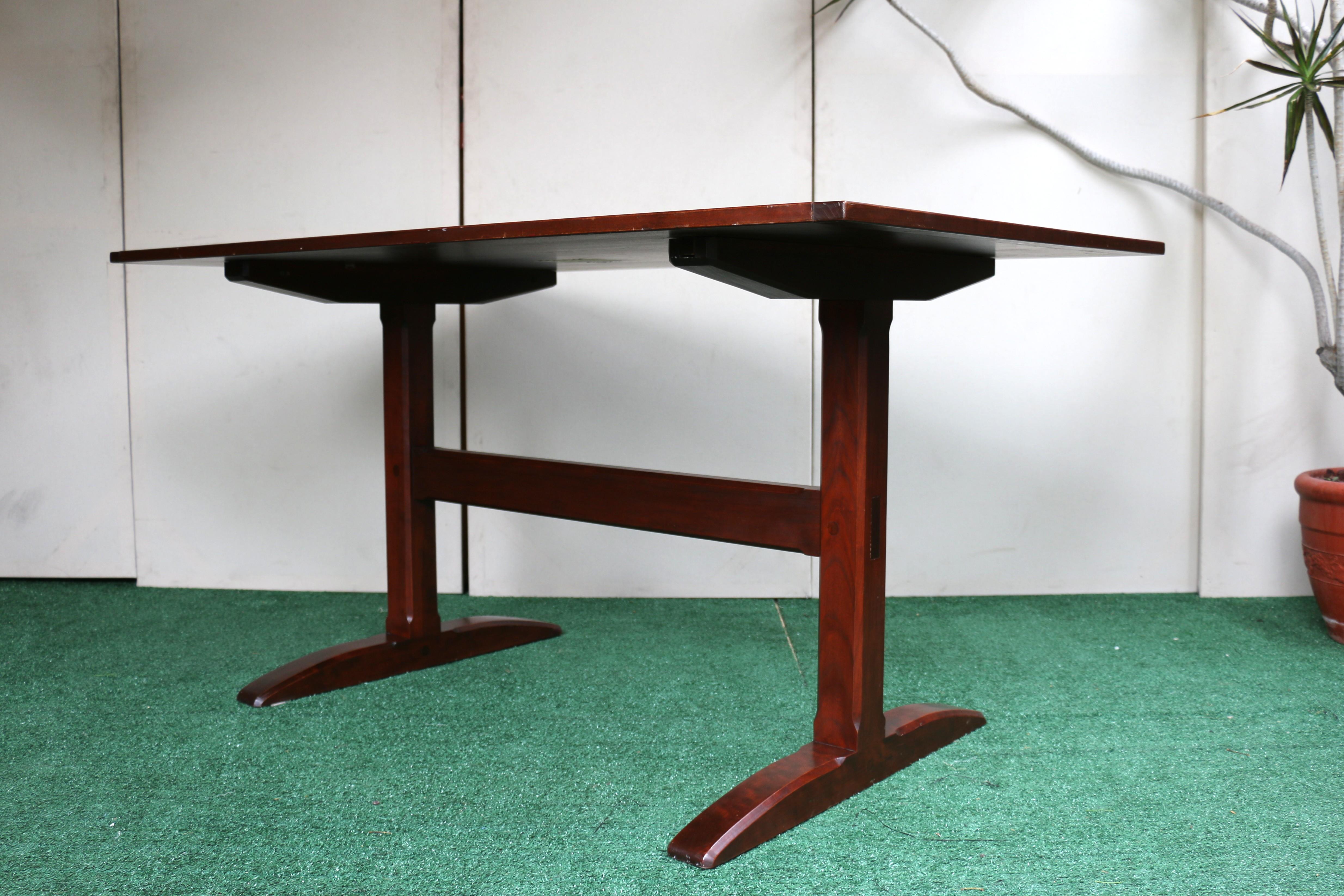 American Vintage D R Dimes Cherry Dining Table For Sale